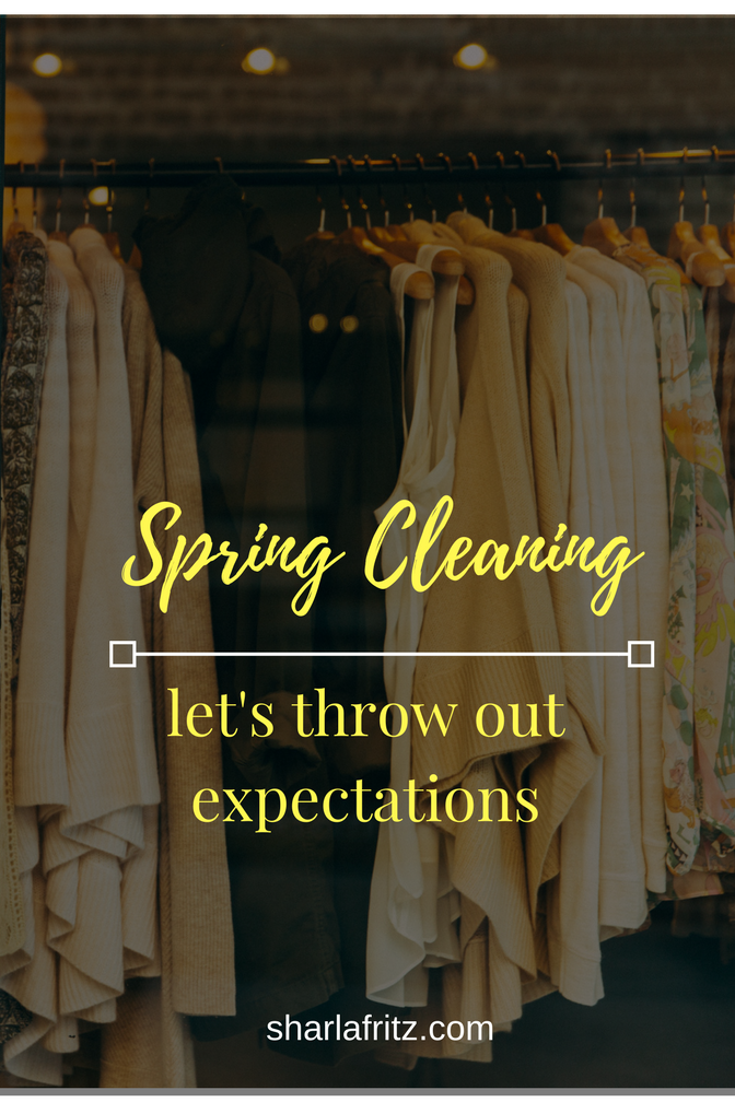 Spring Cleaning-Expectations